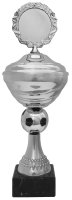 Pokal Fußball 73371 - Silber - 23,5cm-38,0cm