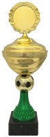 Pokal Fußball 73391 - Gold/Grün - 23,5cm-38,0cm