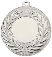 Medaille D111 - 5cm - mit individuellem Medaillen-Aufkleber und Band - lose geliefert