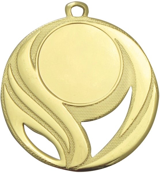 Medaille DI5006 - 5cm - mit individuellem Medaillen-Aufkleber und Band - lose geliefert