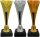 Pokal 84120KA - Gold - Silber - Bronze - 21,0cm