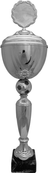 Pokal Fußball 95620 - Silber - 34,5cm-47,5cm
