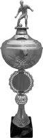 Pokal Fußball 95900 - Silber - 32,0cm-45,0cm
