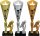 Pokal Fußball 96070 - Gold - Silber - Bronze - 42,0cm