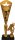 Pokal Fußball 96070 - Gold - Silber - Bronze - 42,0cm