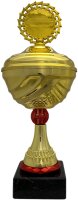 Pokal 80120 - Gold/Rot - 25,0cm-35,0cm