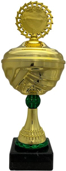 Pokal 80140 - Gold/Grün - 25,0cm-35,0cm