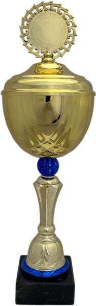Pokal 93640 - Gold/Blau - 33,0cm-44,0cm