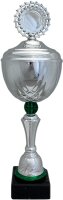 Pokal 93720 - Silber/Grün - 33,0cm-44,0cm