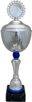 Pokal 93740 - Silber/Blau - 33,0cm-44,0cm