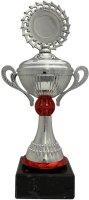 4er Pokalserie 80560 - Silber/Rot - 23,5cm-27,5cm