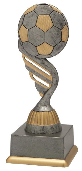 Pokal Figur Fußball PF227 - Resin Figur - ab 15,5 cm - in 3 verschiedenen Sockelhöhen