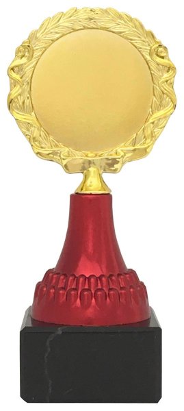 Pokal 70021 - Gold/Rot - 13,0cm-16,5cm