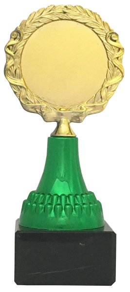 Pokal 70031 - Gold/Grün - 13,0cm-16,5cm