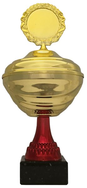 Pokal 71151 - Gold/Rot - 20,5cm-35,5cm