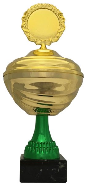 Pokal 71171 - Gold/Grün - 20,5cm-35,5cm