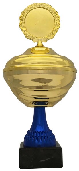 Pokal 71191 - Gold/Blau - 20,5cm-35,5cm