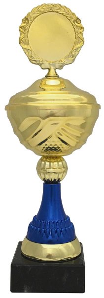 Pokal 71611 - Gold/Blau - 25,0cm-36,0cm