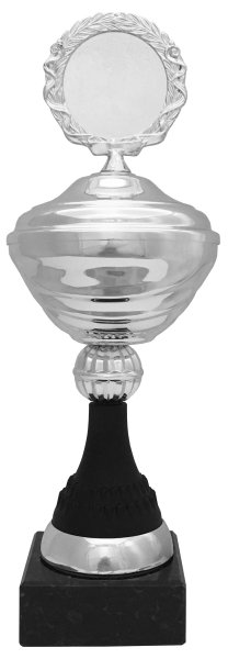 Pokal 71661 - Silber/Schwarz - 25,0cm-36,0cm
