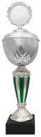 Pokal 71801 - Silber/Grün - 31,0cm-45,0cm