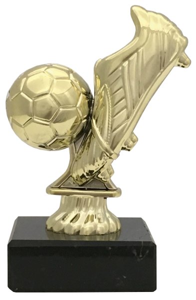 Pokal Fußball 40059 - Gold - Silber - 10,8cm