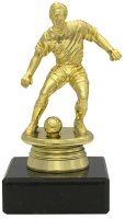 Pokal Fußball 41093 - Gold - Silber - 11,0cm