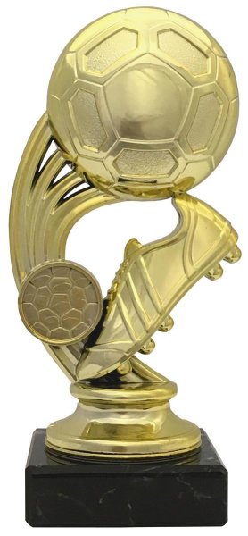 Pokal Fußball 40074 - Gold - Silber - 17,0cm
