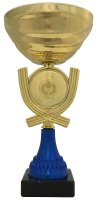 Pokal 70461 - Gold/Blau - 18,0cm-24,0cm