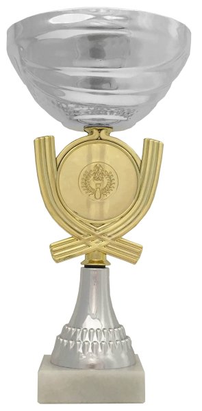 Pokal 70481 - Silber/Gold - 18,0cm-24,0cm