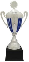 Pokal 60040 - Silber/Blau - 53,5cm